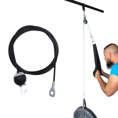 Fitness pulley system - pulley, with
