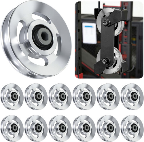 12pcs 90mm universal aluminum - 12pcs,